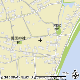 熊本県玉名市滑石1936周辺の地図