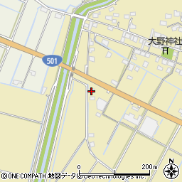 熊本県玉名市滑石2726-1周辺の地図