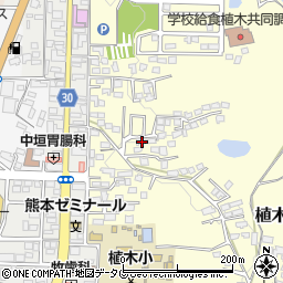 熊本県熊本市北区植木町広住378周辺の地図