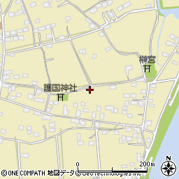 熊本県玉名市滑石1949周辺の地図
