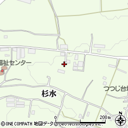 熊本県菊池郡大津町杉水942-2周辺の地図