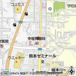 熊本県熊本市北区植木町植木83周辺の地図