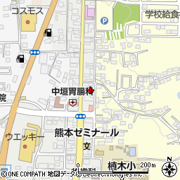 熊本県熊本市北区植木町植木154周辺の地図
