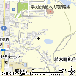 熊本県熊本市北区植木町広住98-3周辺の地図