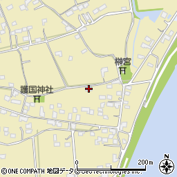 熊本県玉名市滑石1931-1周辺の地図