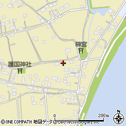 熊本県玉名市滑石1929周辺の地図