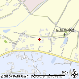 熊本県熊本市北区植木町広住868周辺の地図