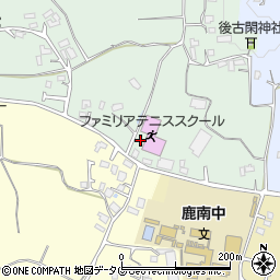 熊本県熊本市北区植木町後古閑105周辺の地図