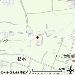 熊本県菊池郡大津町杉水3523-2周辺の地図