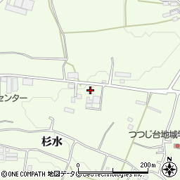 熊本県菊池郡大津町杉水3523周辺の地図