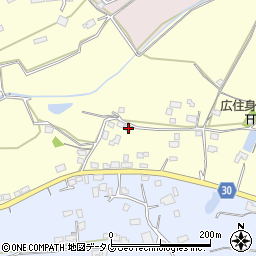 熊本県熊本市北区植木町広住857周辺の地図