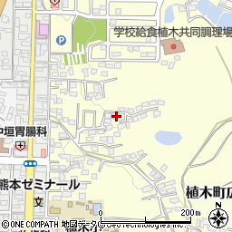 熊本県熊本市北区植木町広住116周辺の地図