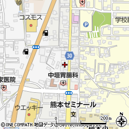 熊本県熊本市北区植木町植木86周辺の地図