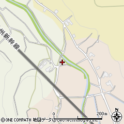 熊本県玉名郡玉東町西安寺611周辺の地図