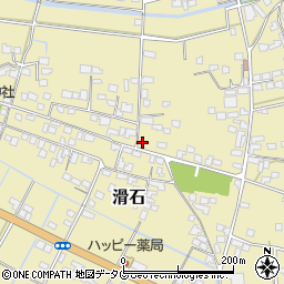 熊本県玉名市滑石2034周辺の地図