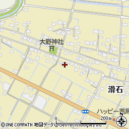 熊本県玉名市滑石1417周辺の地図