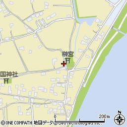 熊本県玉名市滑石2213周辺の地図