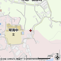 長崎県長崎市琴海戸根町1043-3周辺の地図