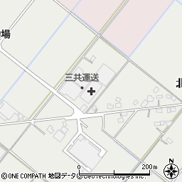 熊本県玉名市北牟田430周辺の地図