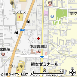 熊本県熊本市北区植木町植木87周辺の地図