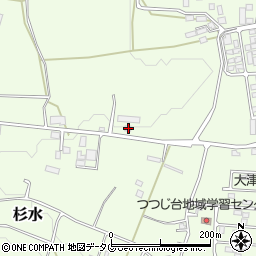 熊本県菊池郡大津町杉水3442周辺の地図