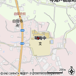 長崎県長崎市琴海戸根町1058-2周辺の地図