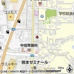 熊本県熊本市北区植木町植木147周辺の地図