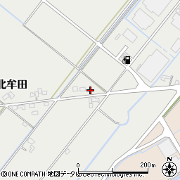 熊本県玉名市北牟田266周辺の地図