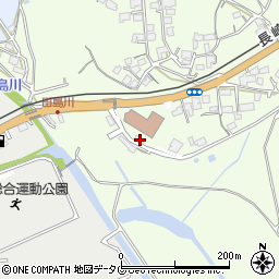 長崎県諫早市高来町黒崎454周辺の地図