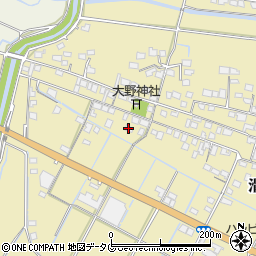 熊本県玉名市滑石1380周辺の地図