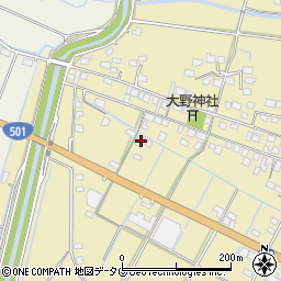 熊本県玉名市滑石2696-3周辺の地図