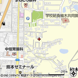 熊本県熊本市北区植木町広住376-16周辺の地図