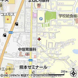 熊本県熊本市北区植木町広住391-10周辺の地図