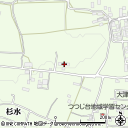 熊本県菊池郡大津町杉水3442-5周辺の地図