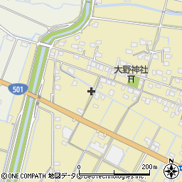 熊本県玉名市滑石2714周辺の地図