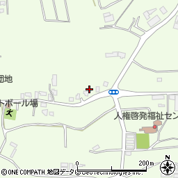 熊本県菊池郡大津町杉水796-1周辺の地図