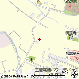 熊本県合志市御代志798-1周辺の地図
