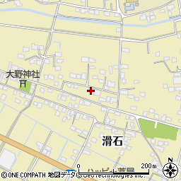 熊本県玉名市滑石1445-1周辺の地図