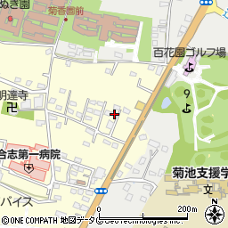 熊本県合志市御代志820周辺の地図