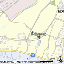 熊本県熊本市北区植木町広住896周辺の地図