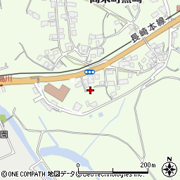 長崎県諫早市高来町黒崎319周辺の地図