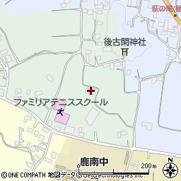 熊本県熊本市北区植木町後古閑70周辺の地図