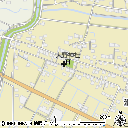 熊本県玉名市滑石1377周辺の地図