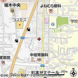 熊本県熊本市北区植木町植木94周辺の地図