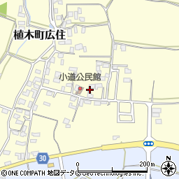 熊本県熊本市北区植木町広住1488周辺の地図