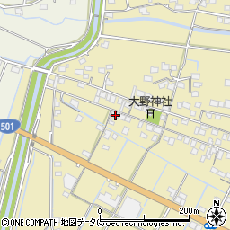 熊本県玉名市滑石1371周辺の地図
