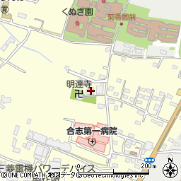 熊本県合志市御代志814周辺の地図