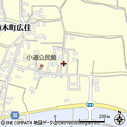 熊本県熊本市北区植木町広住1471-7周辺の地図