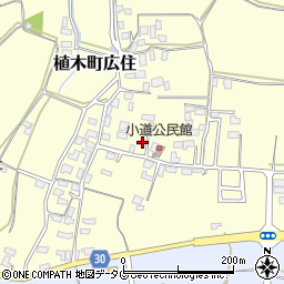 熊本県熊本市北区植木町広住1494周辺の地図
