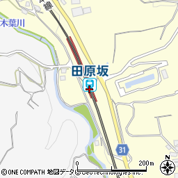 熊本県熊本市北区周辺の地図